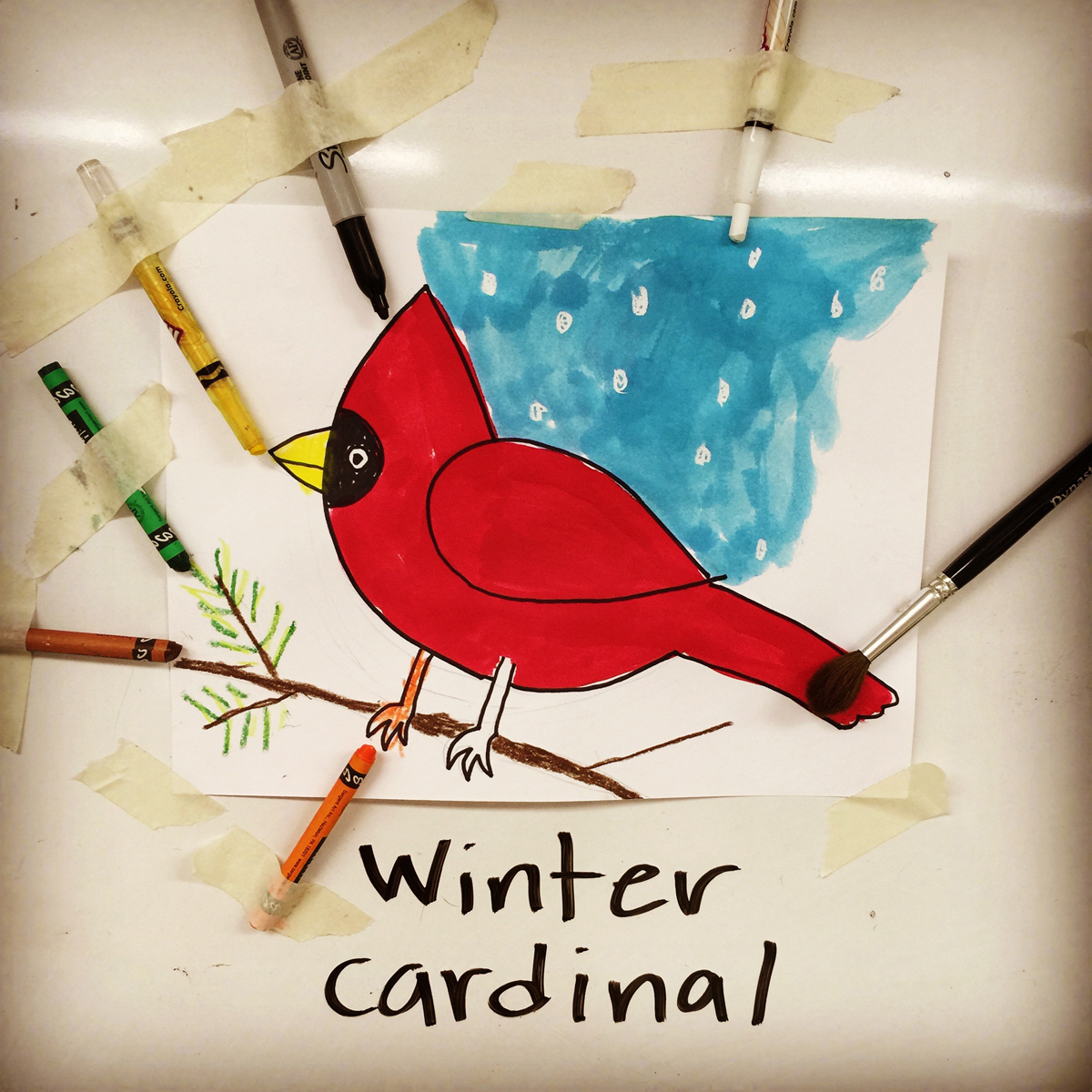 Christmas Art Projects For 6th Graders - four season tree for first and second grade to do in ...