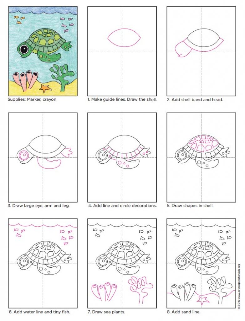 Amazing How To Draw A Sea Turtle Step By Step in the year 2023 Learn more here 