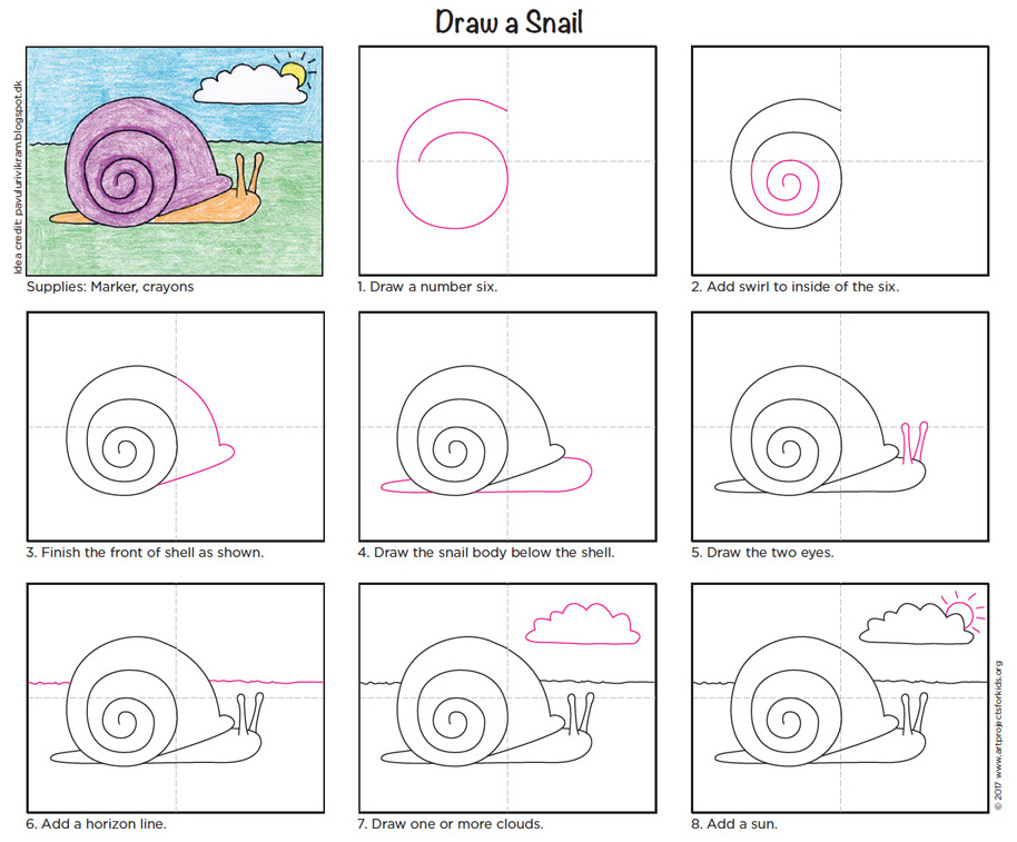 Great How To Draw A Snail in the world Don t miss out 
