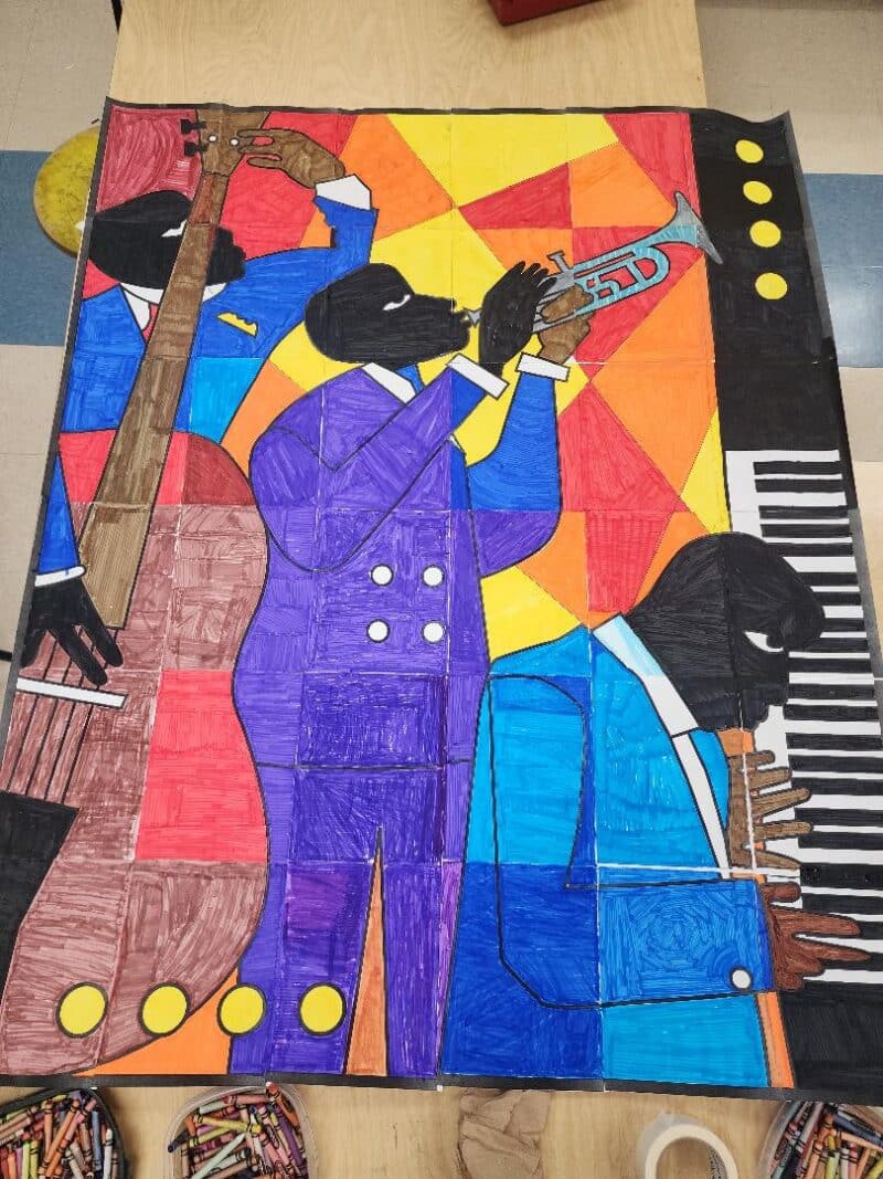Romare Bearden Collaborative Mural - Image 3