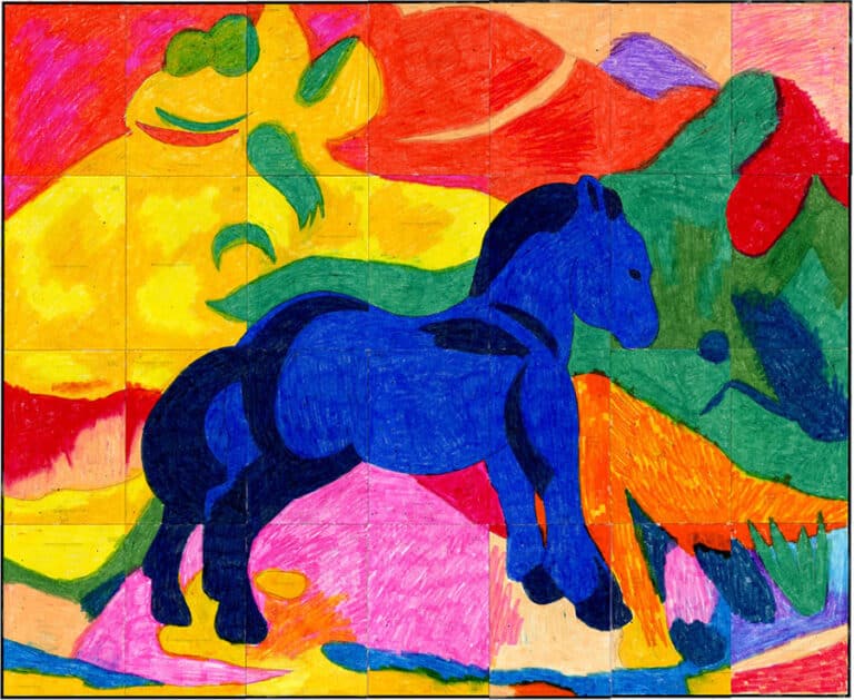 Franz Marc Mural