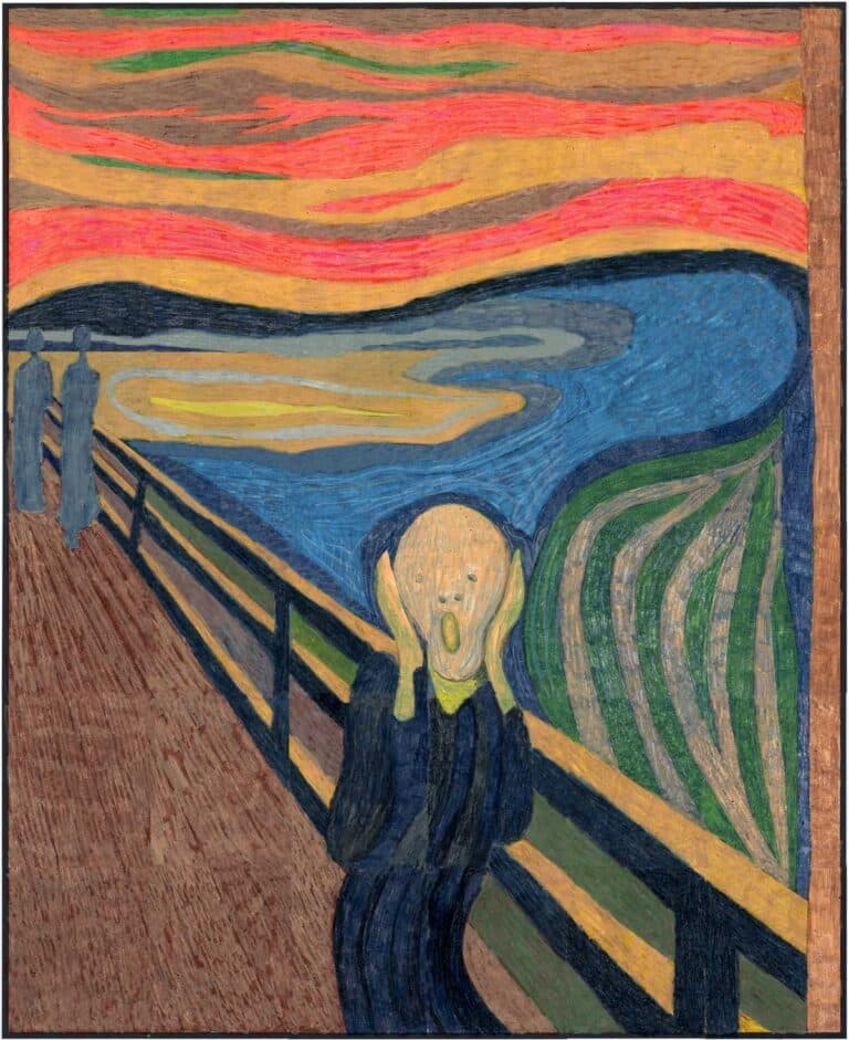 Edvard Munch’s “The Scream” Collaborative Mural