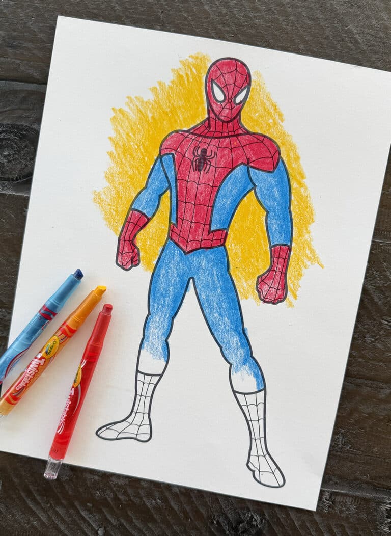 Spider-Man Coloring Pages: Free Printable Sheets for Kids