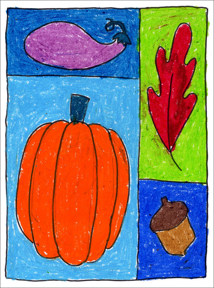 Autumn Season Drawing · Art Projects for Kids