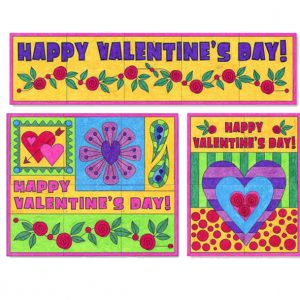 Mini Valentine’s Day Murals
