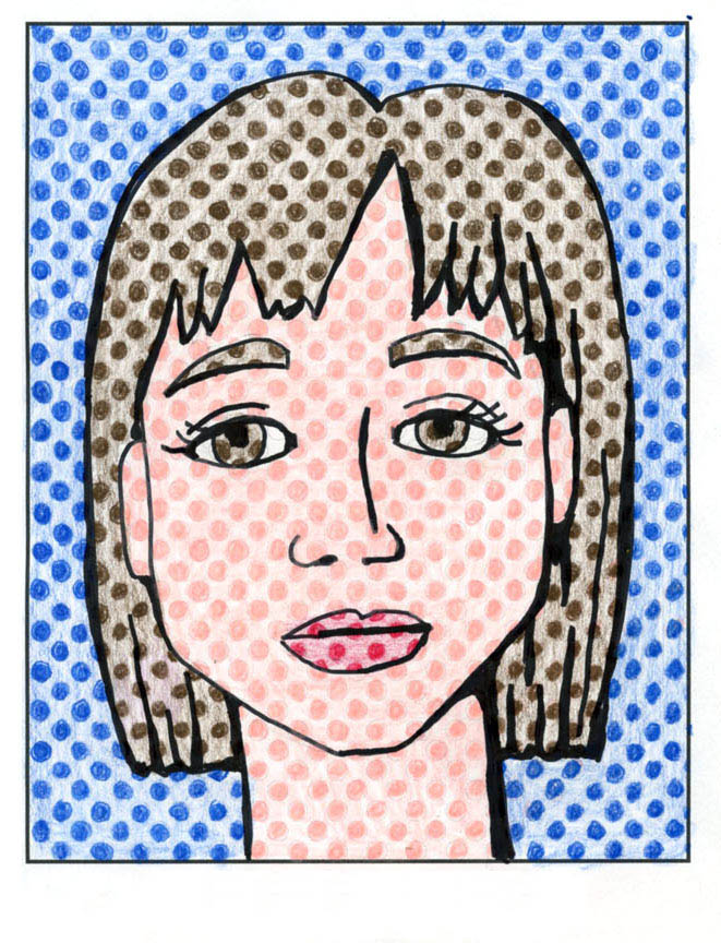Lichtenstein Style Portraits Art Projects For Kids