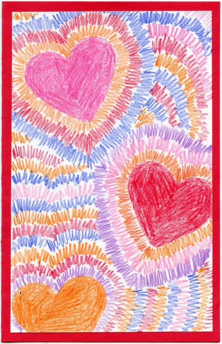 Valentine’s Day Drawing Idea · Art Projects for Kids