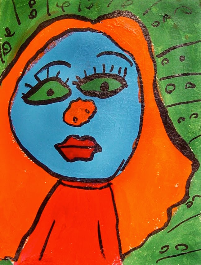 Fauve Portraits - Art Projects for Kids