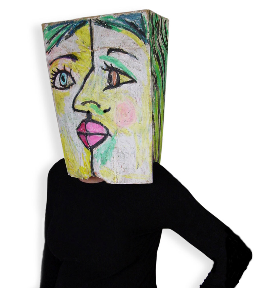 Cubist Paper Bag Costume · Art Projects for Kids