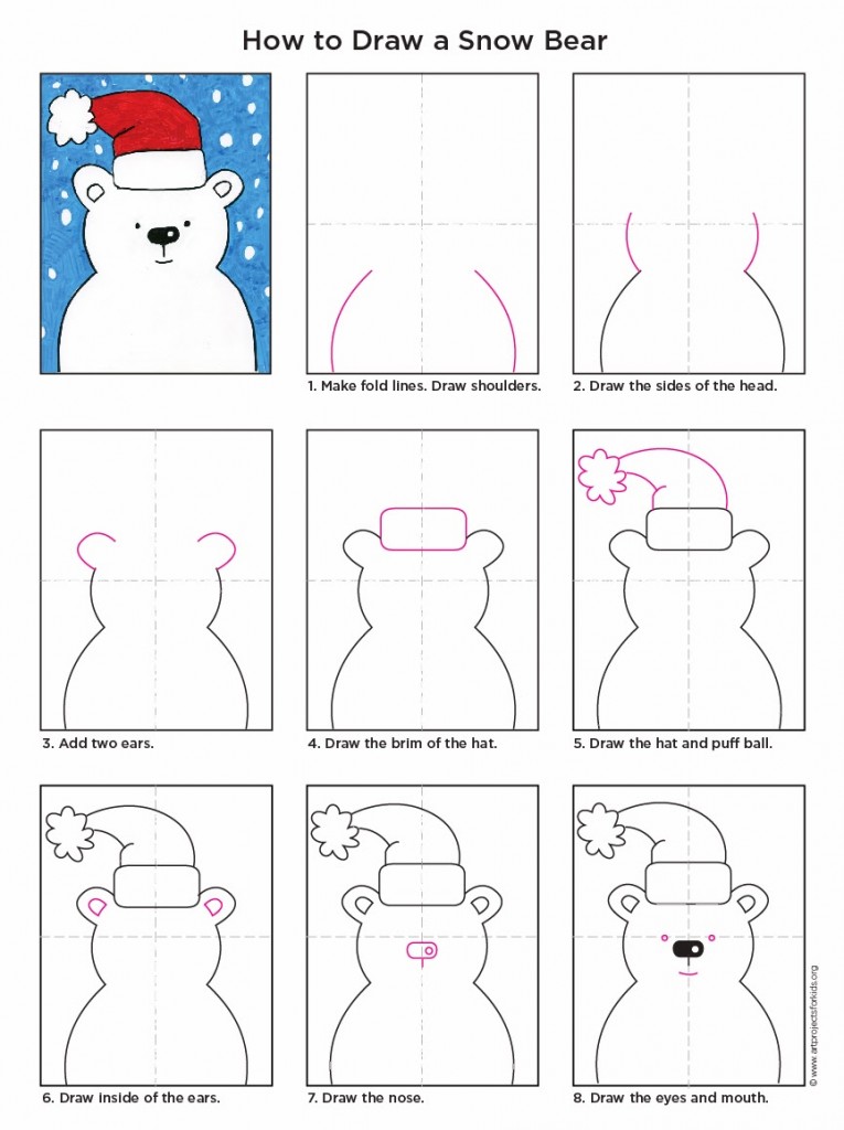 Snow Bear Art Projects for Kids