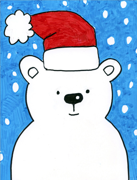 Snow Bear · Art Projects for Kids