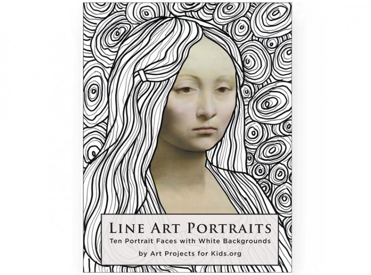 Line Art Portrait eBook · Art Projects for Kids