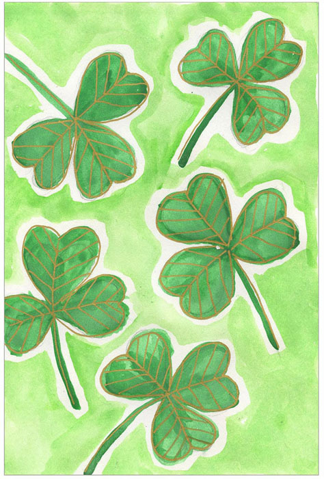 How to Draw a Shamrock: Easy Step-by-Step Art Lesson for Kids