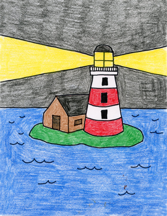 Lighthouse Drawing