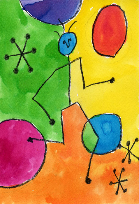 Miro Watercolor Â· Art Projects for Kids