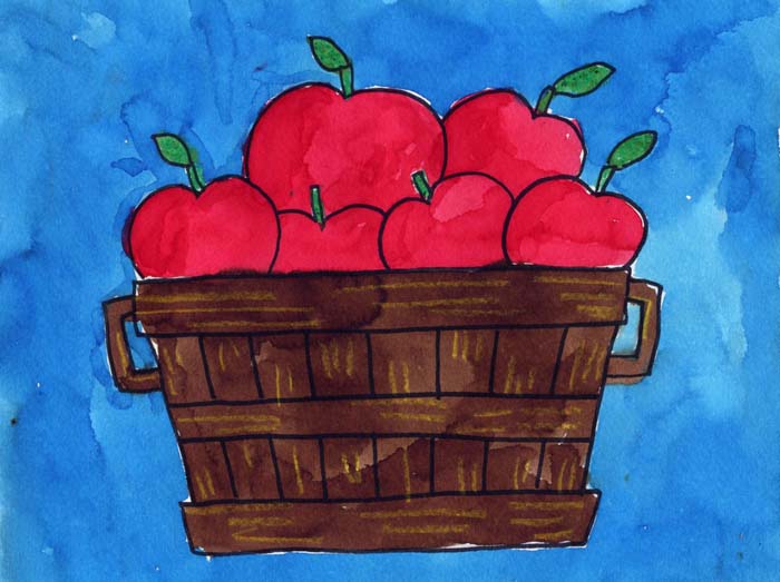 Bushel of Apples · Art Projects for Kids