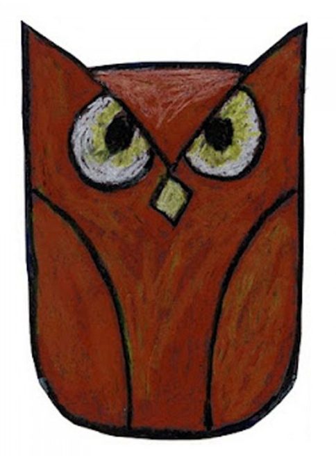Simple Owl Drawing Art Projects For Kids