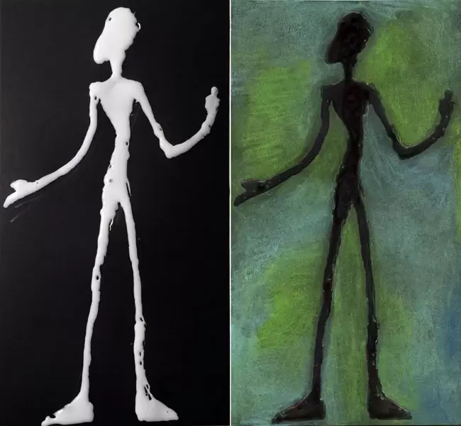 Alberto Giacometti for Kids Tutorial and Giacometti Coloring Page