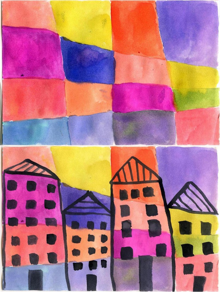 landscape painting for children