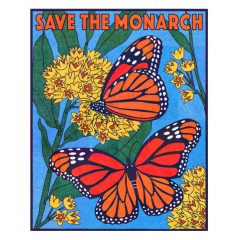 Monarch Mural collaborative art project