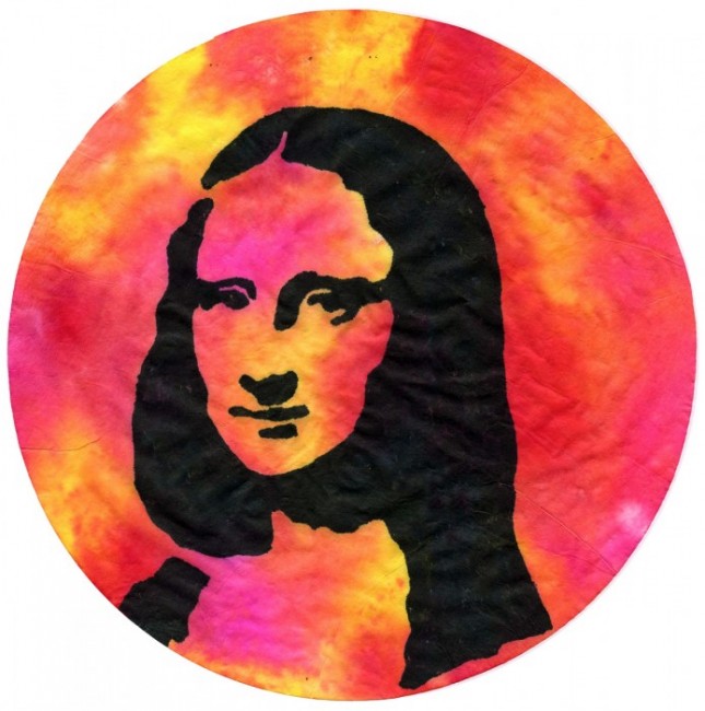 Mona Lisa on Coffee Filters Â· Art Projects for Kids