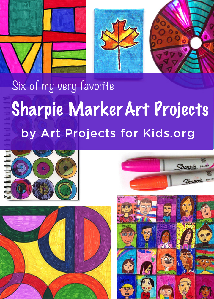 Top 6 Sharpie Marker Art Projects - Art Projects for Kids