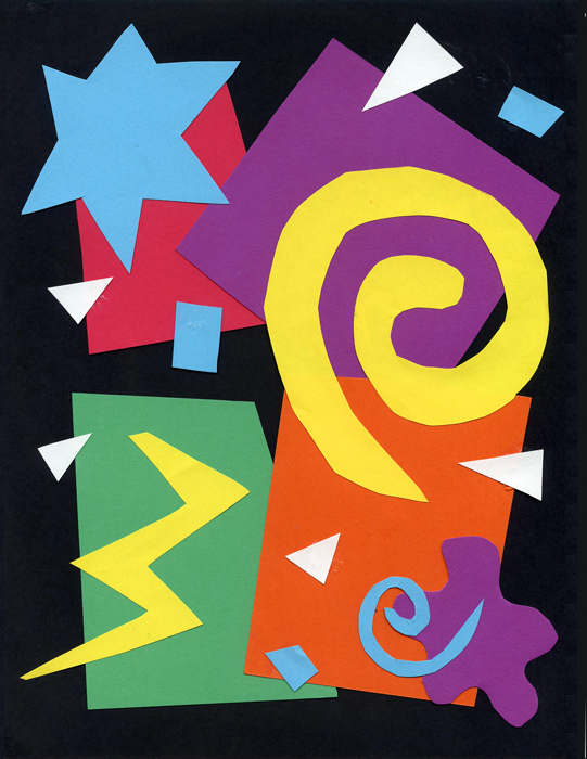 Matisse Collage · Art Projects for Kids