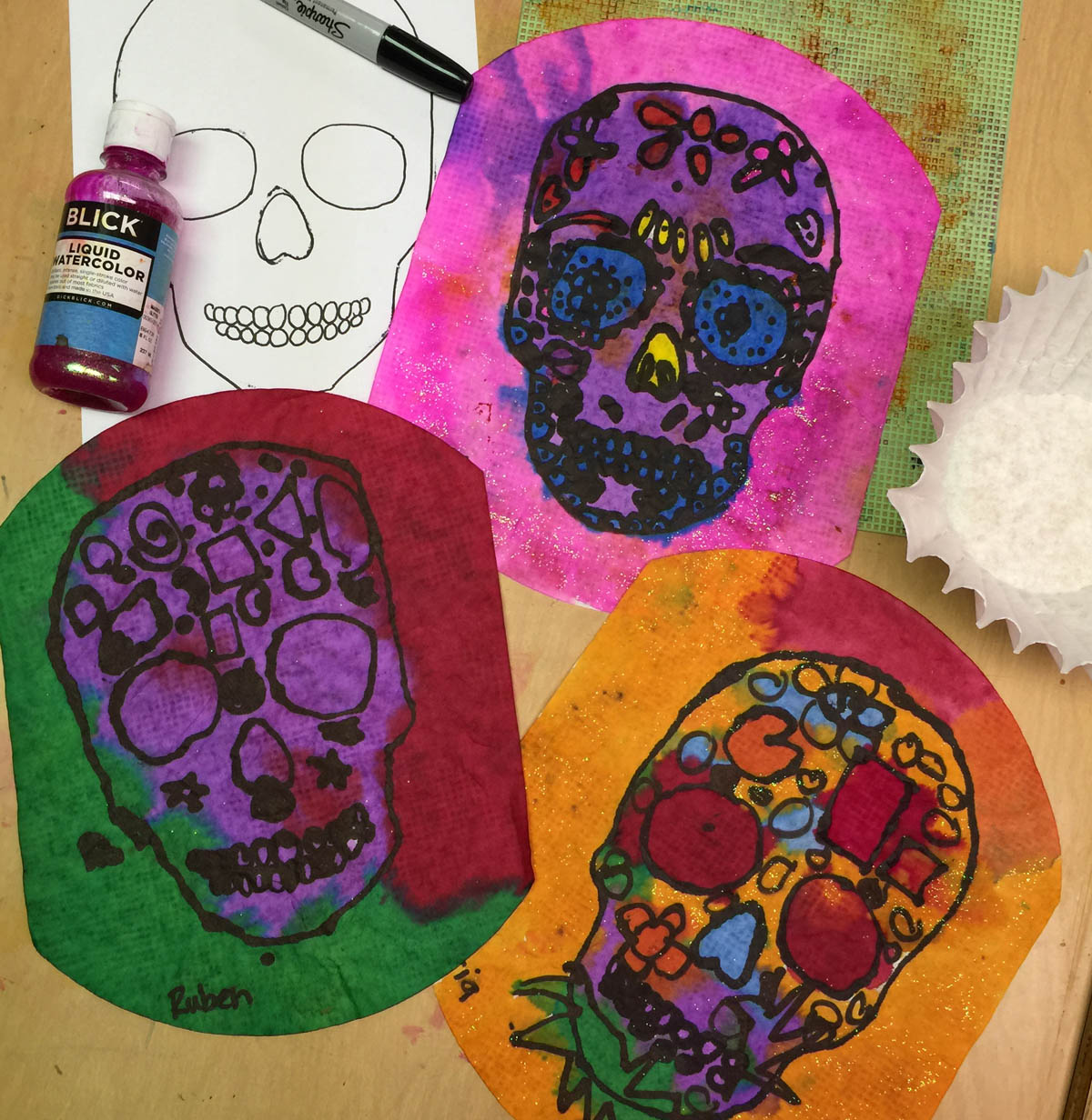 Day of Dead filter