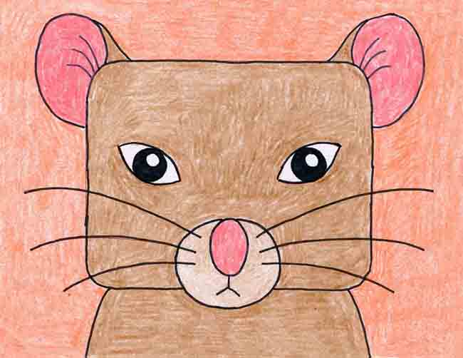 How to Draw a Mouse · Art Projects for Kids