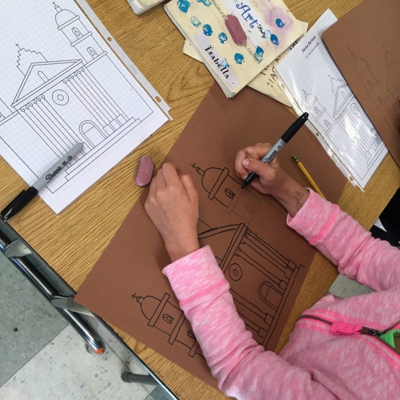 California Missions Drawings: 21 Open-and-Go Grid Drawing Lessons - Image 5