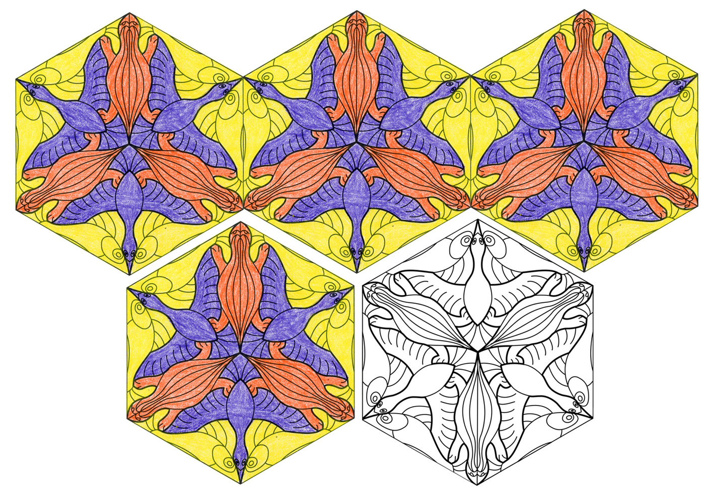 Tessellation Art For Kids · Art Projects For Kids