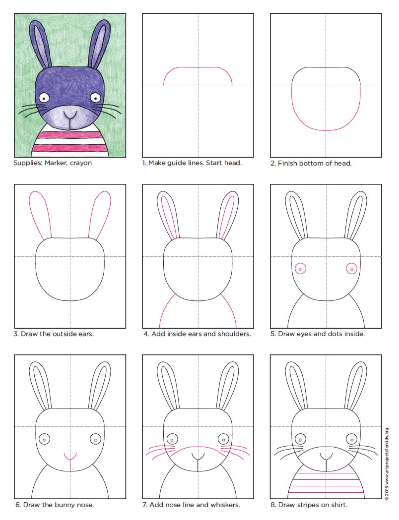 How To Draw Lola Bunny Step By Step