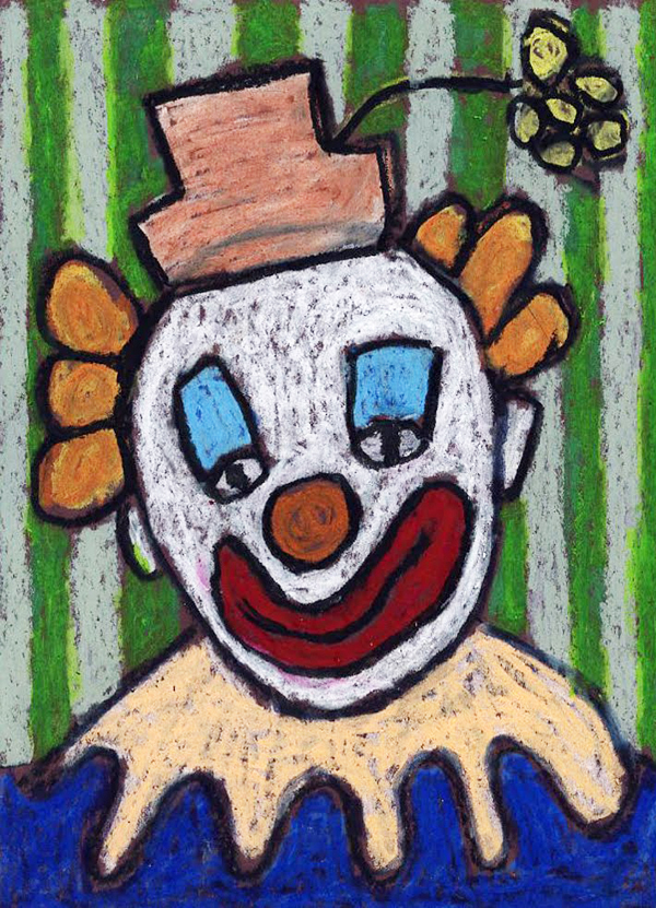 Draw a Clown Face · Art Projects for Kids