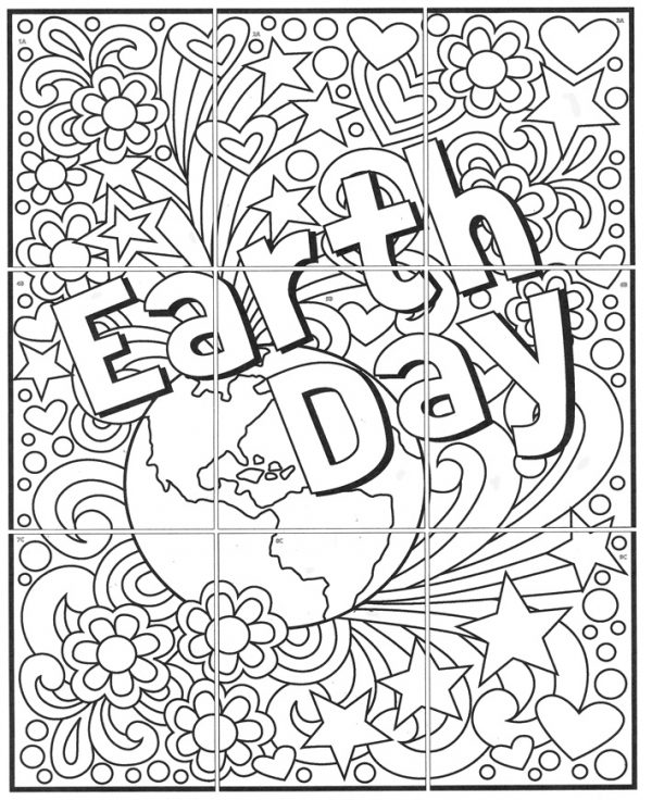 FREE! Mini Earth Day Mural · Art Projects for Kids