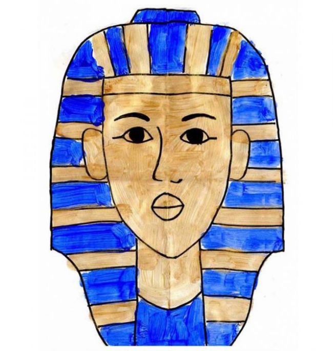 How To Draw King Tut · Art Projects for Kids