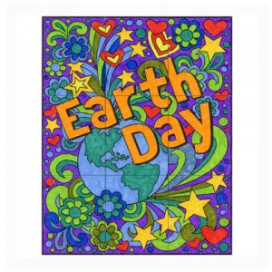 FREE! Mini Earth Day Mural