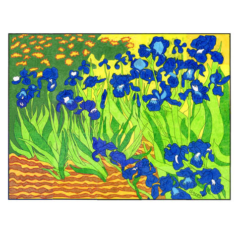 Van gogh iris Irises (painting)
