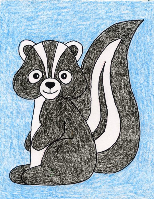 Skunk Art Projects for Kids