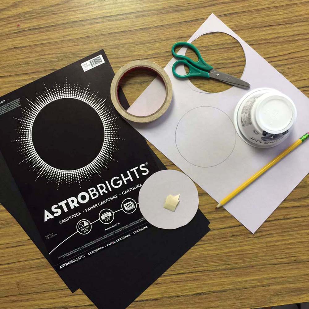 Solar Eclipse Art · Art Projects for Kids