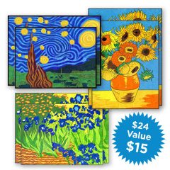 Color your own Van Gogh