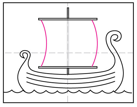 how to draw a viking ship art projects for kids how to draw a viking ship art