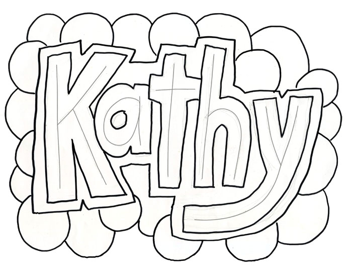 How To Draw A Doodle Name Simple Easy Tutorials