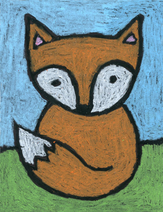 Baby Fox Drawing · Art Projects for Kids