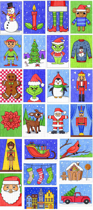 Christmas Drawing · Art Projects for Kids