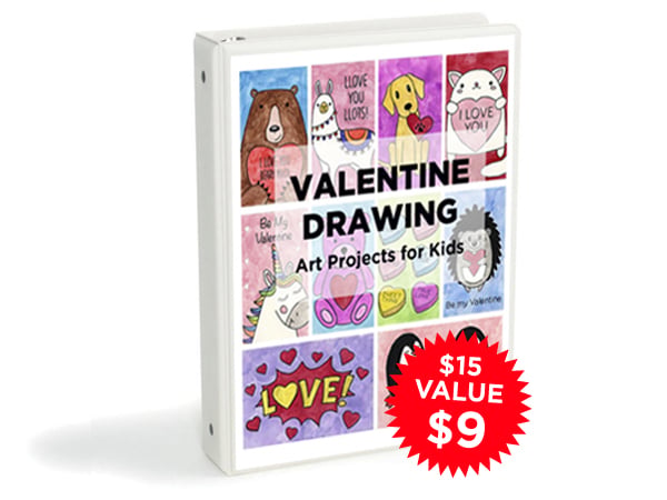 Valentine Drawing $9
