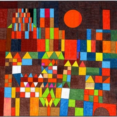 Paul Klee Sun Collaborative Mural