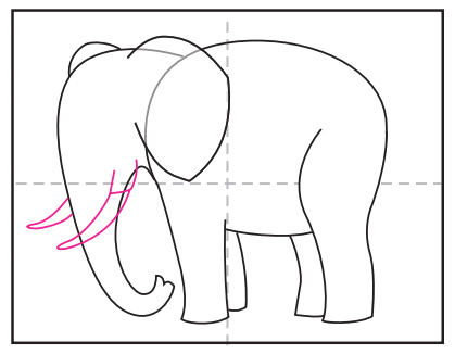 Featured image of post How To Draw An Elephant For Kids / If you want to learn more about elephants, for example how to.
