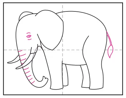 How to Draw an Elephant  Step by Step Elephant Drawing Tutorial  Easy  Peasy and Fun