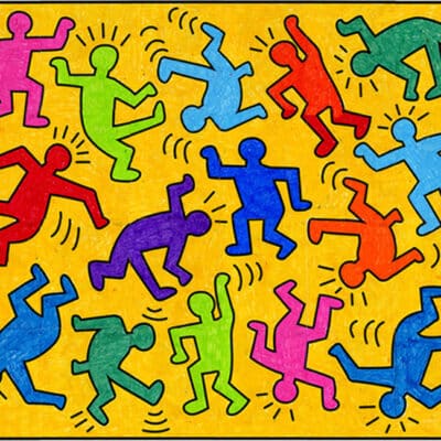 Dancing Pop Art Mural