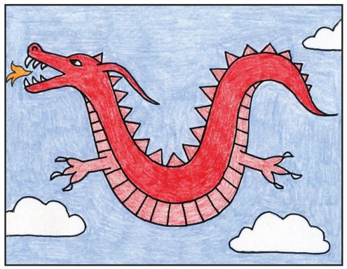 How To Draw All Kinds Of Dragons Art Projects For Kids